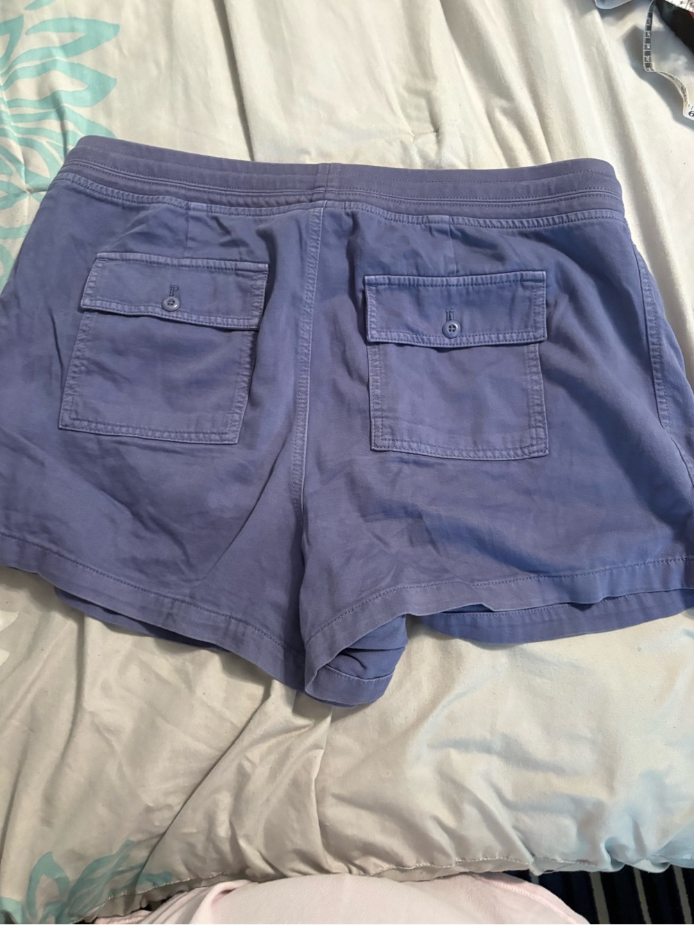 GAP Periwinkle Drawstring Shorts - Picture 3 of 8